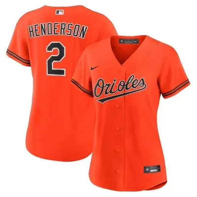 MLB Nike Gunnar Henderson Baltimore Orioles Alternate 2 Replica Jersey