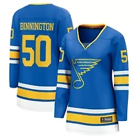 NHL Fanatics Jordan Binnington St. Louis Blues Home Breakaway Player Jersey