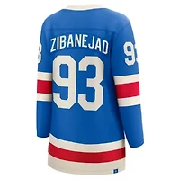 NHL Fanatics Mika Zibanejad New York Rangers Centennial Breakaway Jersey