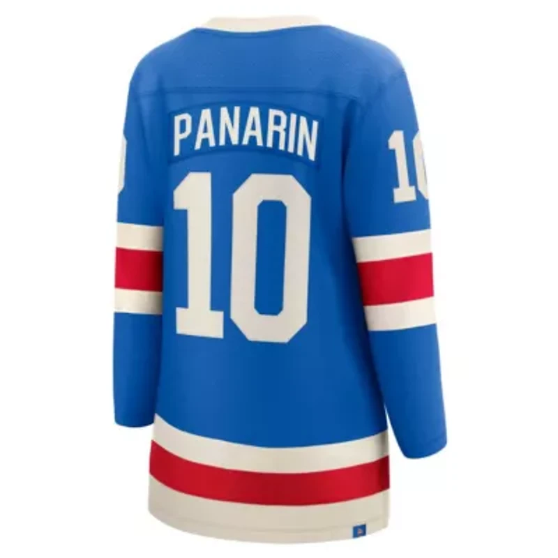 NHL Fanatics Artemi Panarin New York Rangers Centennial Breakaway Jersey