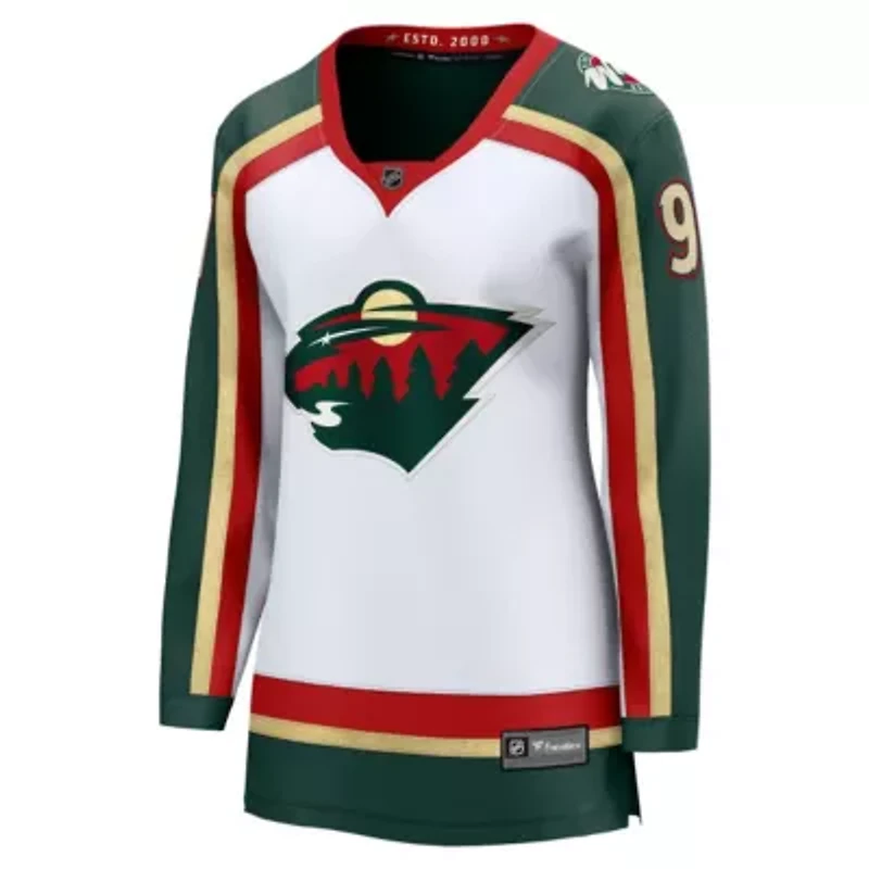 NHL Fanatics Kirill Kaprizov Minnesota Wild 25th Anniversary Breakaway Player Jersey
