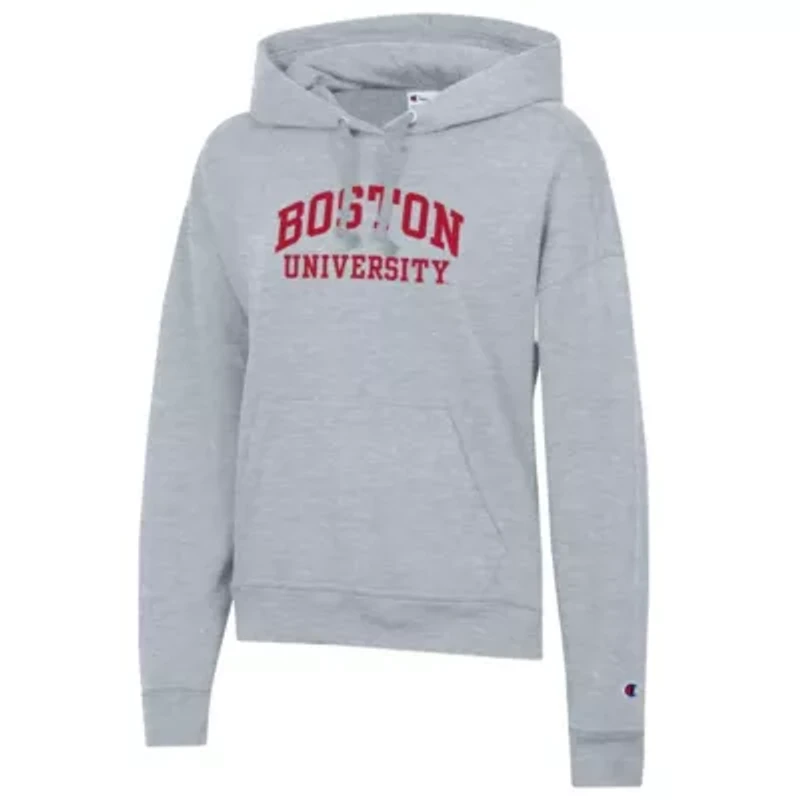 NCAA Boston University Powerblend Fleece Pullover Hoodie