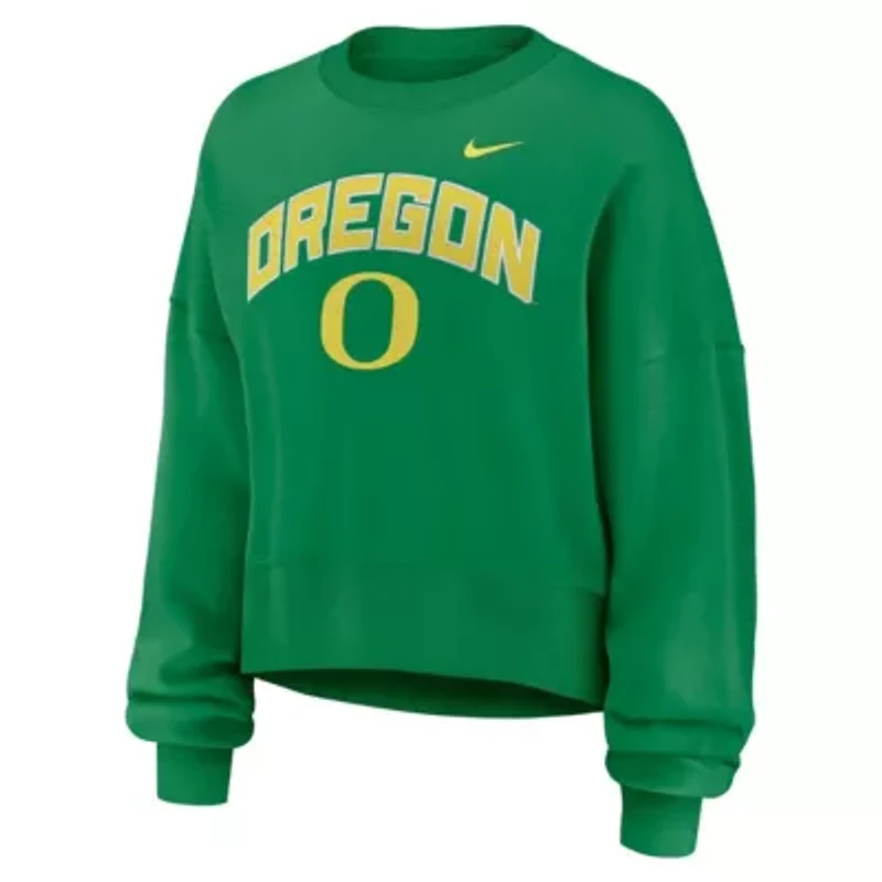 NCAA Nike Oregon Ducks Oversized Phoenix Arch Pullover Sweatshirt