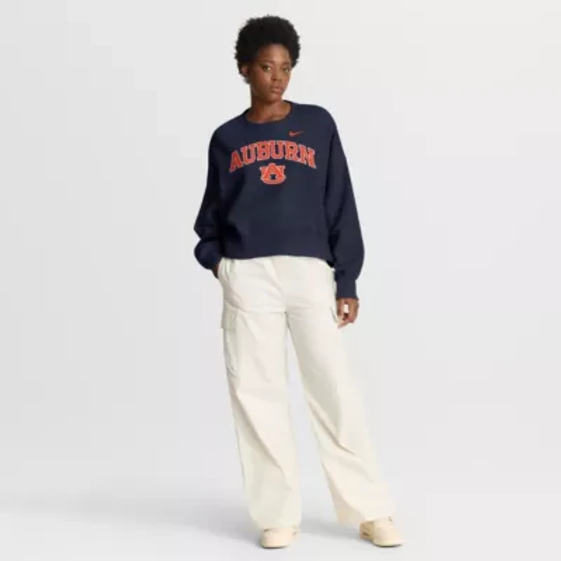 NCAA Nike Auburn Tigers Oversized Phoenix Arch Pullover Sweatshirt