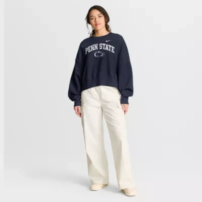 NCAA Nike Penn State Nittany Lions Oversized Phoenix Arch Pullover Sweatshirt