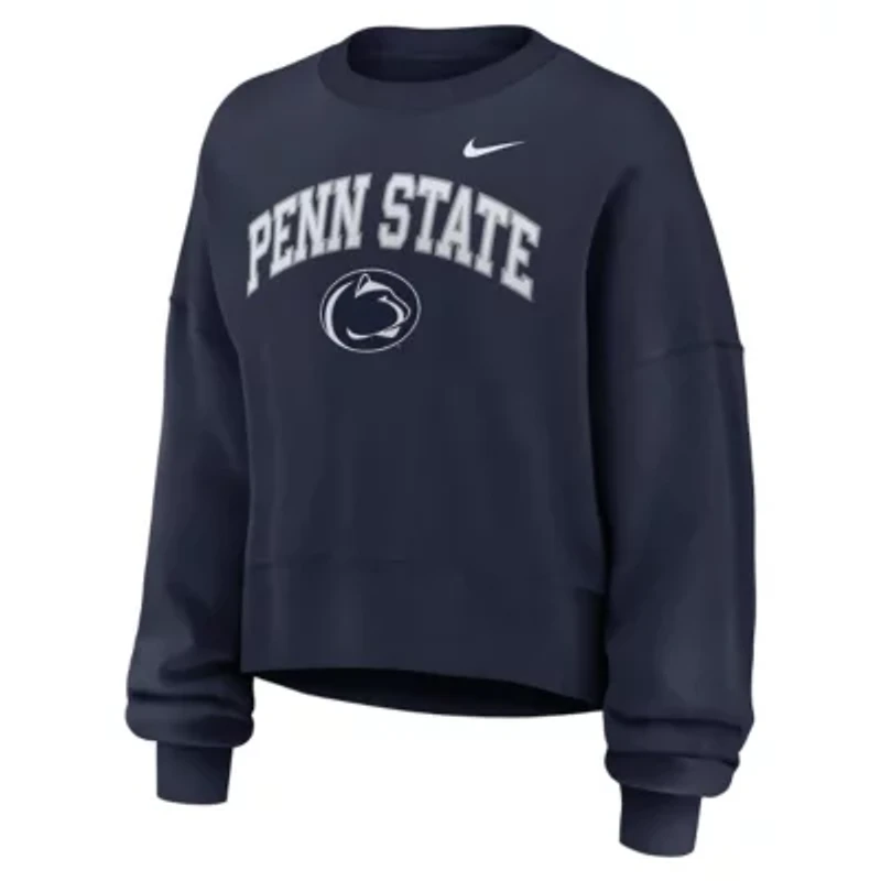 NCAA Nike Penn State Nittany Lions Oversized Phoenix Arch Pullover Sweatshirt