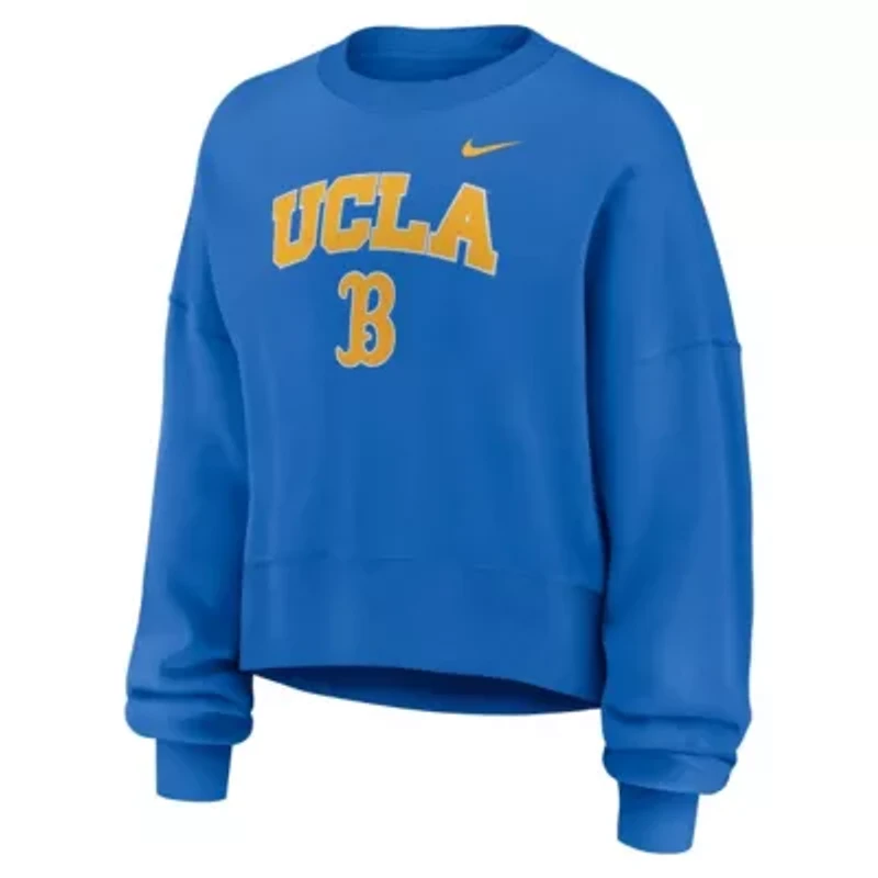 NCAA Nike UCLA Bruins Oversized Phoenix Arch Pullover Sweatshirt