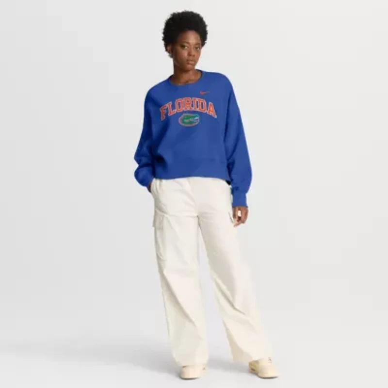 NCAA Nike Florida Gators Oversized Phoenix Arch Pullover Sweatshirt