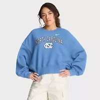NCAA Nike Carolina North Tar Heels Oversized Phoenix Arch Pullover Sweatshirt