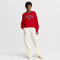NCAA Nike Ohio State Buckeyes Oversized Phoenix Arch Pullover Sweatshirt