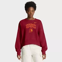 NCAA Nike USC Trojans Oversized Phoenix Arch Pullover Sweatshirt