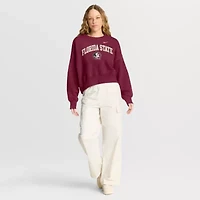 NCAA Nike Florida State Seminoles Oversized Phoenix Arch Pullover Sweatshirt