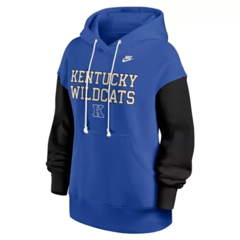 NCAA Nike Kentucky Wildcats Oversized Legacy Phoenix Pullover Hoodie