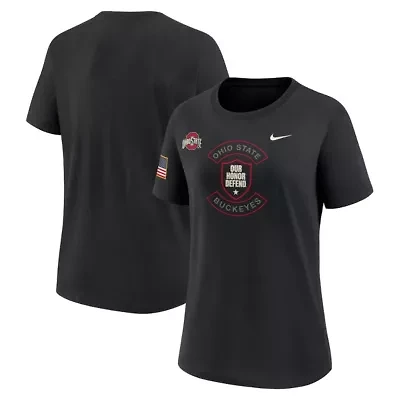 NCAA Nike Ohio State Buckeyes 2025 Military Appreciation Dri-FIT T-Shirt