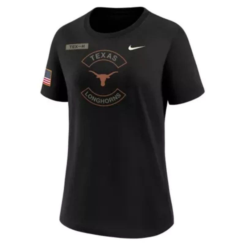 NCAA Nike Texas Longhorns 2025 Military Appreciation Dri-FIT T-Shirt