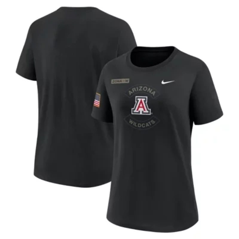 NCAA Nike Arizona Wildcats 2025 Military Appreciation Dri-FIT T-Shirt