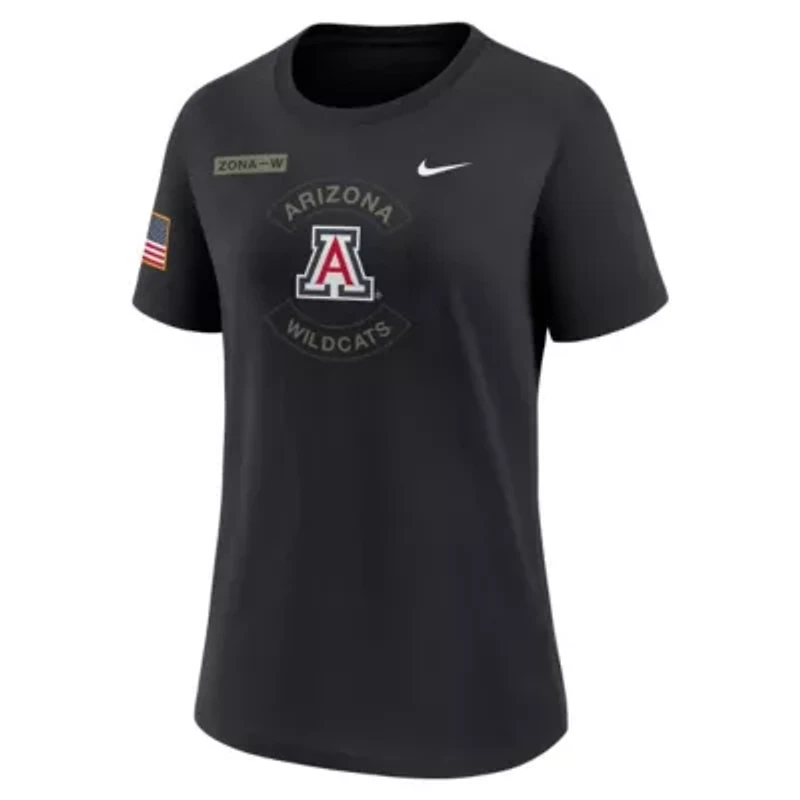 NCAA Nike Arizona Wildcats 2025 Military Appreciation Dri-FIT T-Shirt