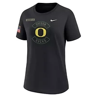 NCAA Nike Oregon Ducks 2025 Military Appreciation Dri-FIT T-Shirt