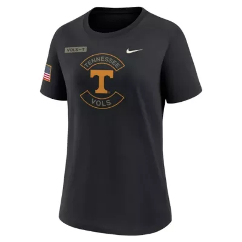 NCAA Nike Tennessee Volunteers 2025 Military Appreciation Dri-FIT T-Shirt