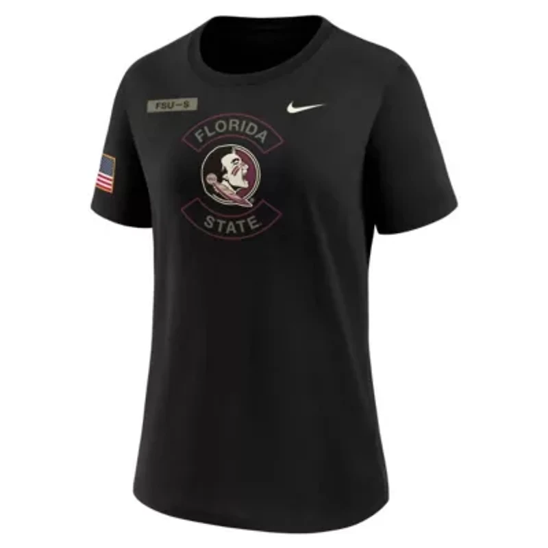 NCAA Nike Florida State Seminoles 2025 Military Appreciation Dri-FIT T-Shirt