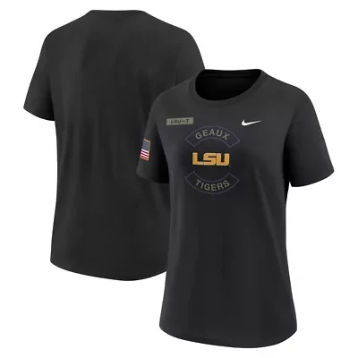 NCAA Nike LSU Tigers 2025 Military Appreciation Dri-FIT T-Shirt
