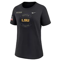 NCAA Nike LSU Tigers 2025 Military Appreciation Dri-FIT T-Shirt