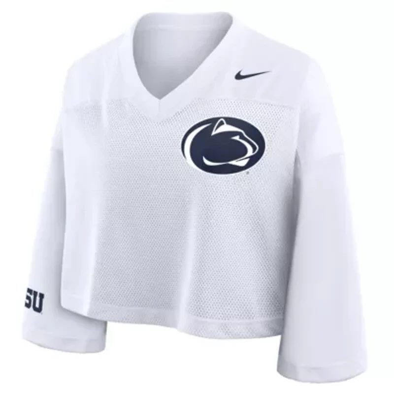 NCAA Nike Penn State Nittany Lions Cropped Mesh Dri-FIT Fashion Jersey