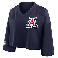 NCAA Nike Arizona Wildcats Cropped Mesh Dri-FIT Fashion Jersey