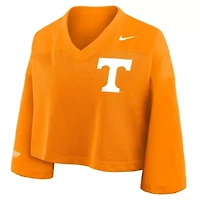 NCAA Nike Tennessee Volunteers Cropped Mesh Dri-FIT Fashion Jersey