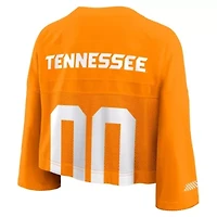 NCAA Nike Tennessee Volunteers Cropped Mesh Dri-FIT Fashion Jersey