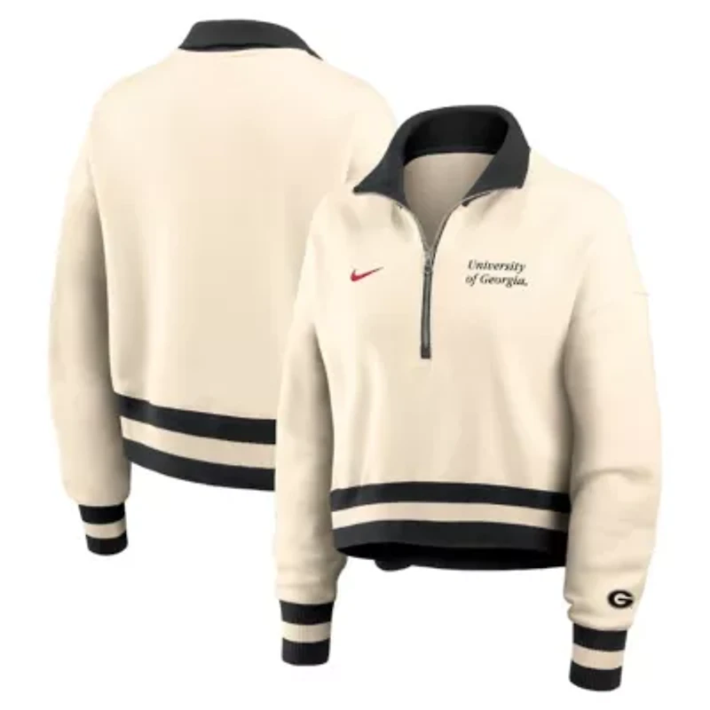 NCAA Nike Georgia Bulldogs Legacy Half-Zip Sweatshirt