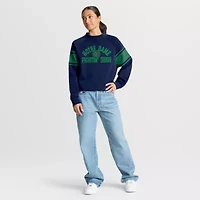 NCAA Fanatics Notre Dame Fighting Irish Oversized Hometown Premium Punt Coverage Raglan Pullover Sweatshirt