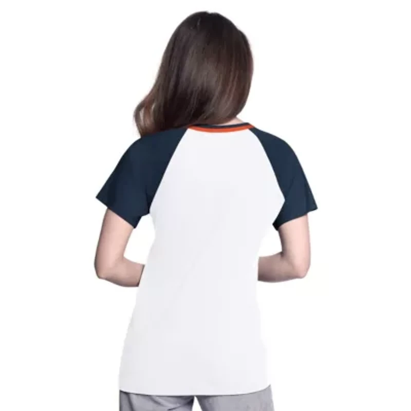 MLB Houston Astros Ball Park Raglan V-Neck T-Shirt