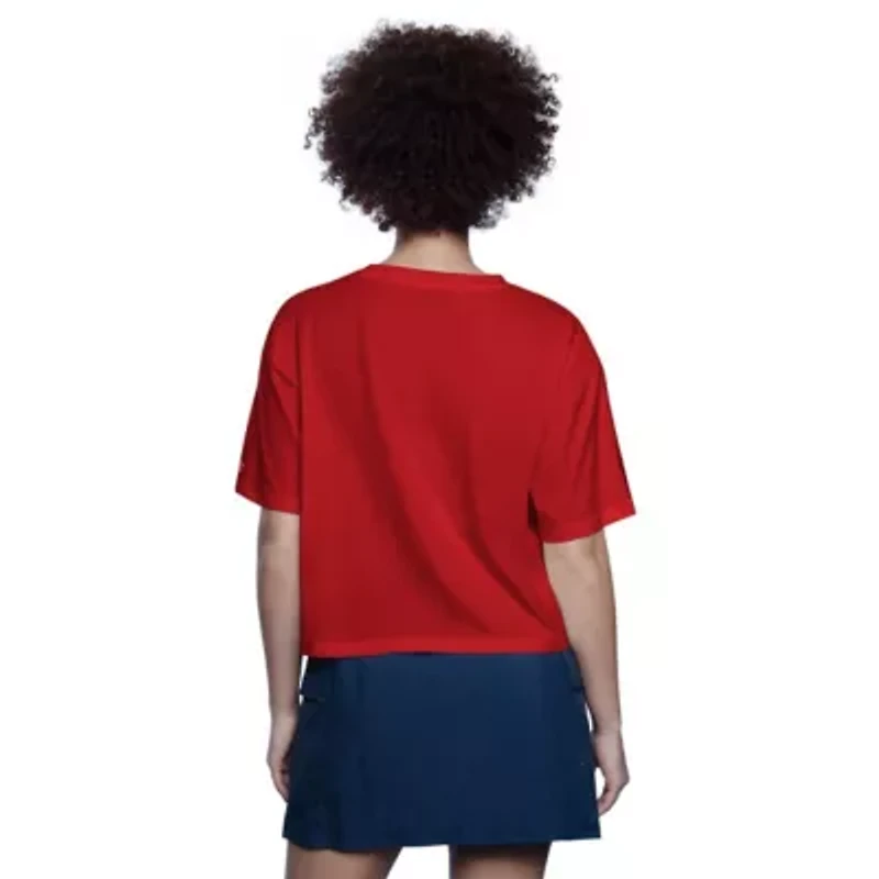 MLB Philadelphia Phillies Play the Ball Boxy Cropped T-Shirt