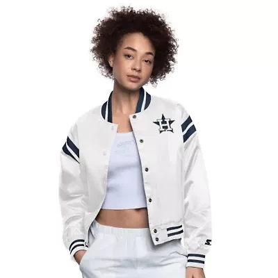 MLB Houston Astros Full Count Full-Snap Varsity Jacket