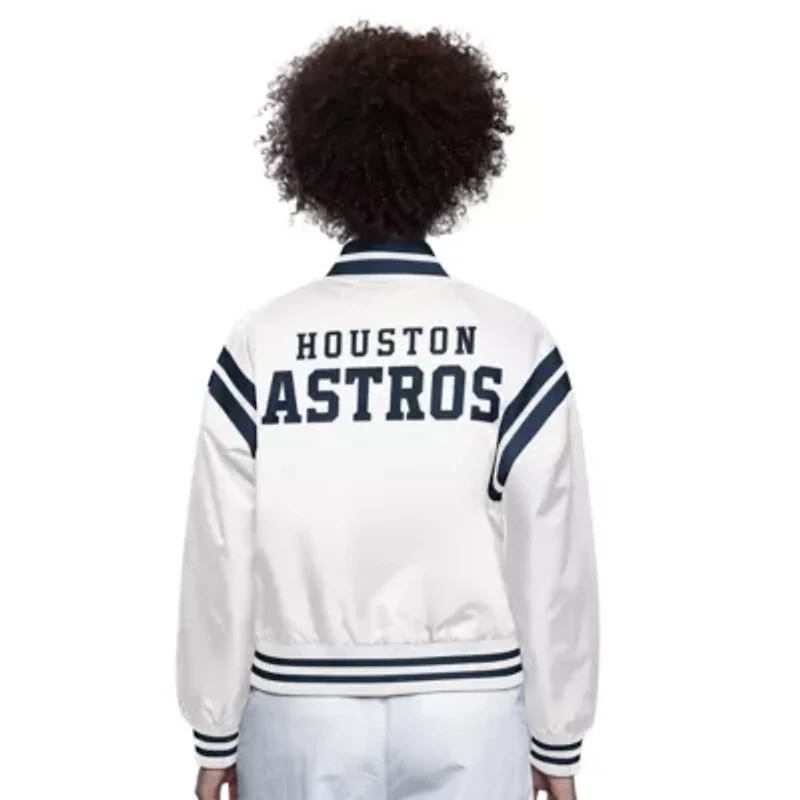 MLB Houston Astros Full Count Full-Snap Varsity Jacket