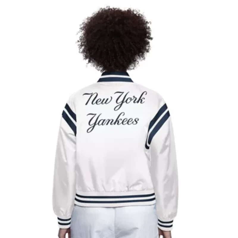 MLB New York Yankees Full Count Full-Snap Varsity Jacket