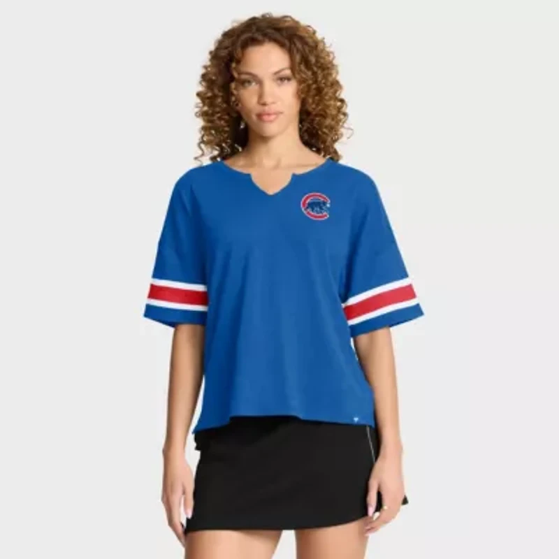 MLB Fanatics Chicago Cubs Curl Route T-Shirt