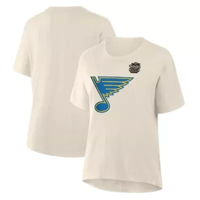 NHL Fanatics St. Louis Blues 2025 Winter Classic Primary Logo T-Shirt