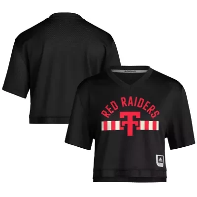Texas Tech Red Raiders NCAA Throwback Cropped T-Shirt