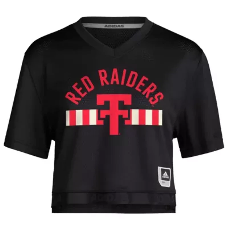 Texas Tech Red Raiders NCAA Throwback Cropped T-Shirt