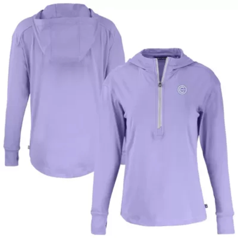 MLB Chicago Cubs Daybreak Eco Recycled Half-Zip Hoodie