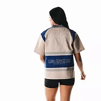 MLB Los Angeles Dodgers Racing Raglan Full-Zip T-Shirt