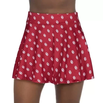 NCAA Oklahoma Sooners All-Over Print Flowy Skort