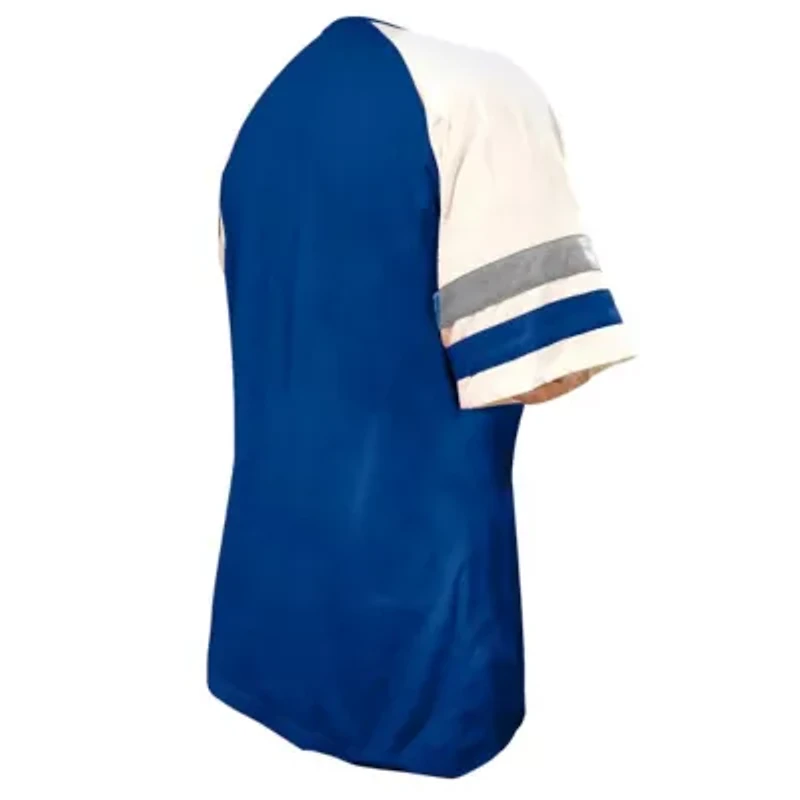 MLB Los Angeles Dodgers Arched Notch Neck T-Shirt