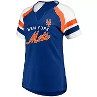 MLB New York Mets Arched Notch Neck T-Shirt