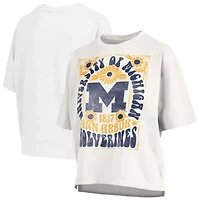 NCAA Michigan Wolverines Harmony Oversized Slub T-Shirt