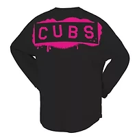 MLB Fanatics Chicago Cubs Neon Jersey Long Sleeve T-Shirt