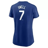 MLB Nike Blake Snell Los Angeles Dodgers Fuse Name & Number T-Shirt