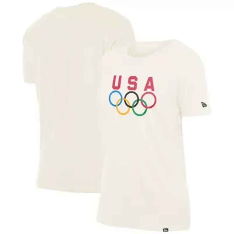 Olympics Team USA Five Rings Chrome T-Shirt